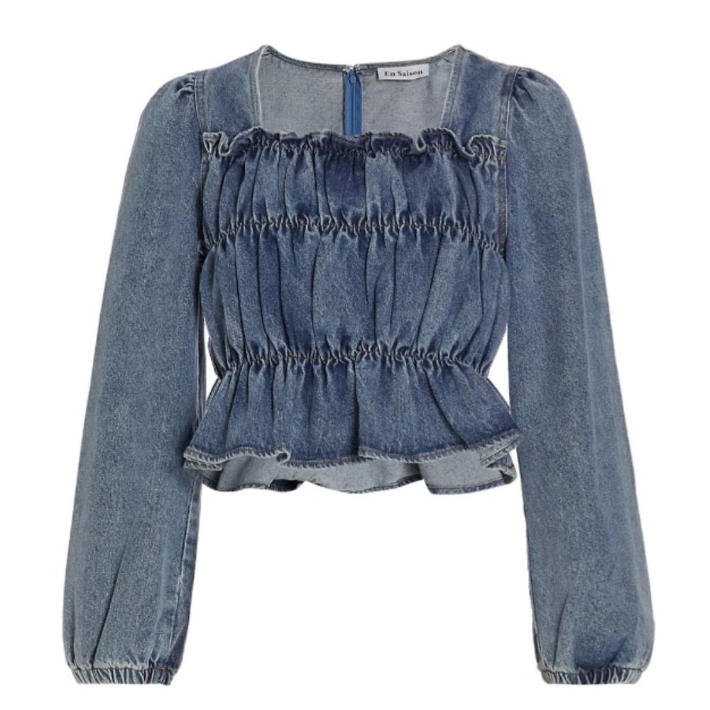 Denim Blouse